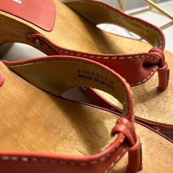 CRB Canyon River Blues Wooden Sandal Shoes - Picture 3 of 9